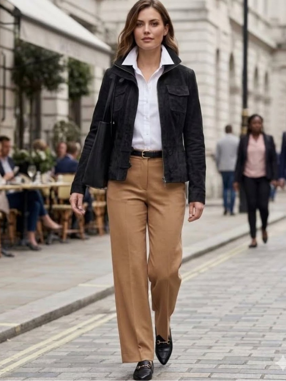 Danier Black Leather Tailored Women’s Jacket